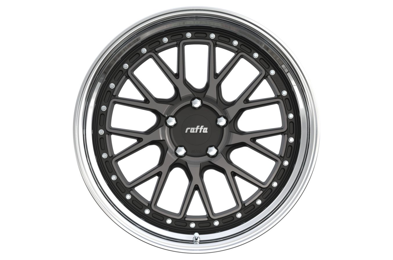 Raffa Wheels<br>RS-03 Dark Mist Polished (19x8.5)